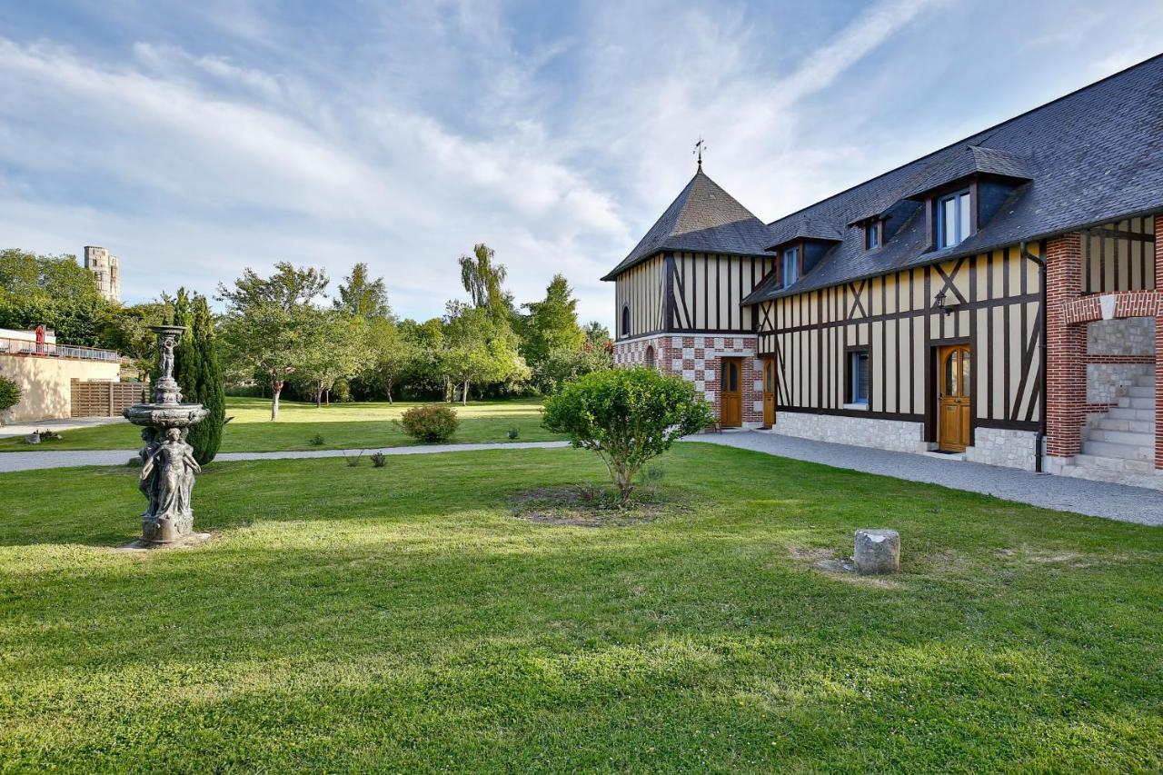 Le Clos Des Fontaines Jumièges Exterior foto