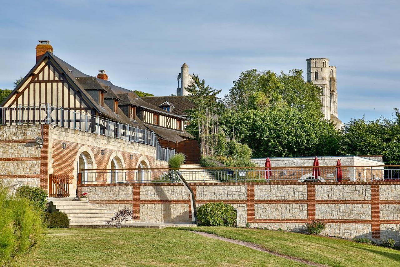 Le Clos Des Fontaines Jumièges Exterior foto